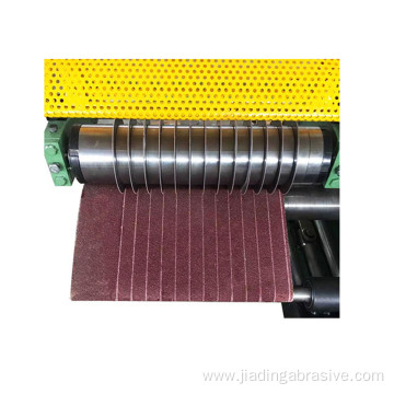 abrasive belt converting machine cut to length machine